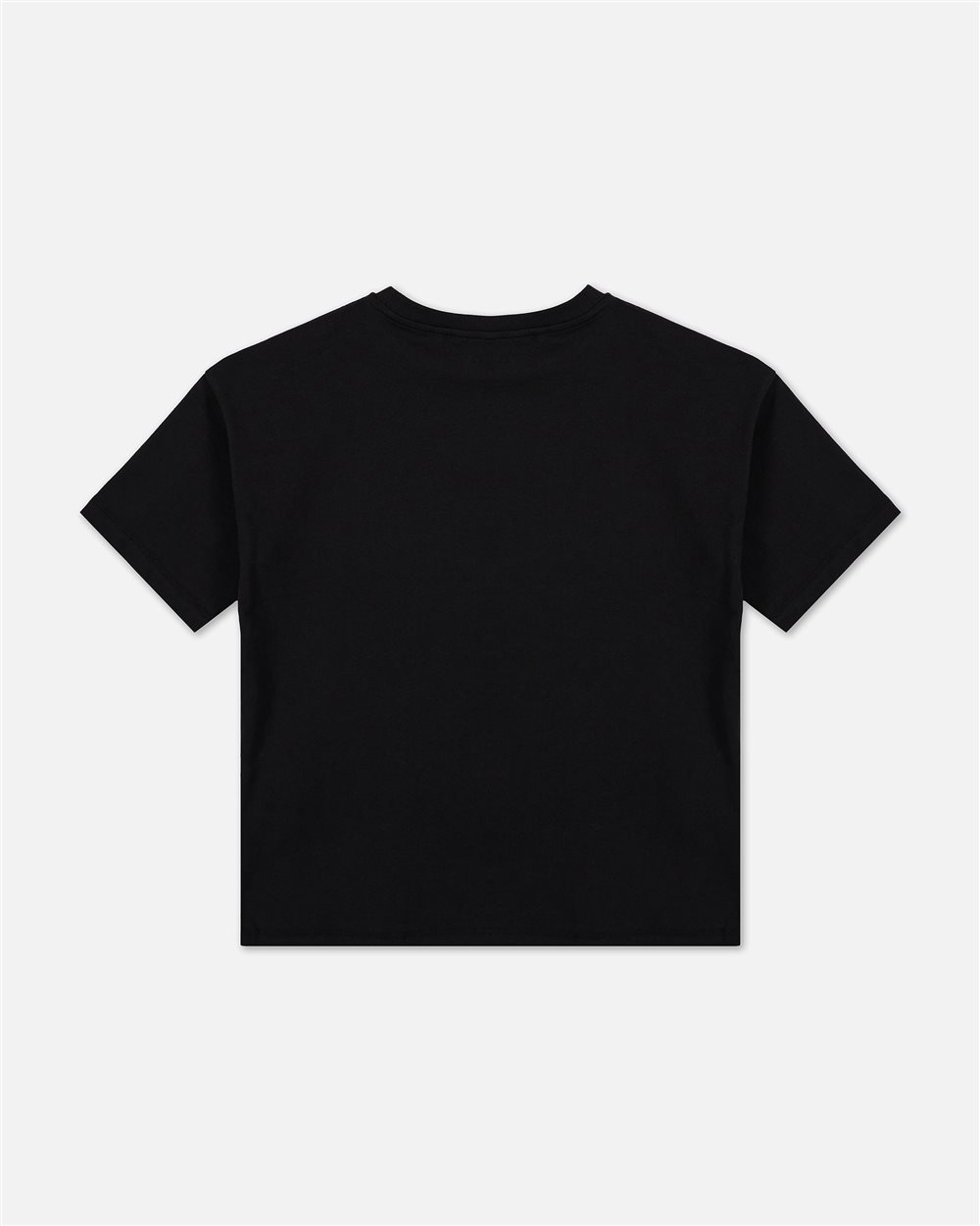 Classic Short Sleeve Black Cotton T-Shirt - Iceberg - Official Website