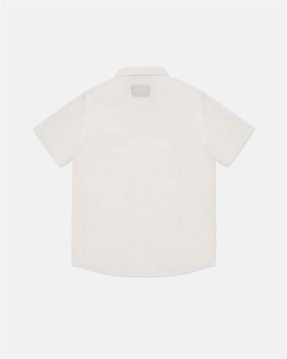Camicia color panna in cotone a maniche corte - Iceberg - Official Website