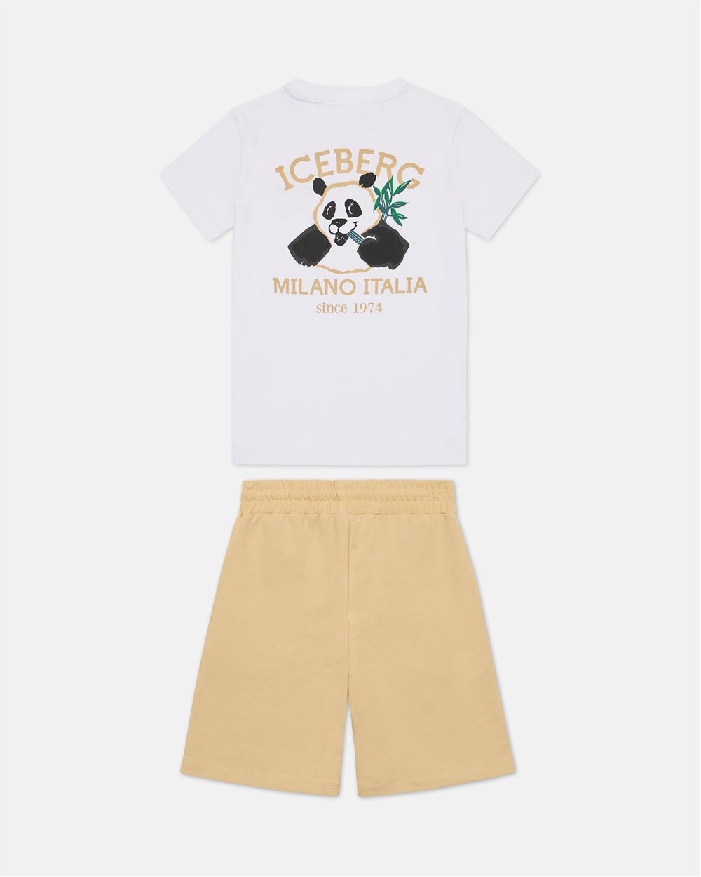 Coordinated Look: T-shirt and Bermuda Shorts - Iceberg - Official Website