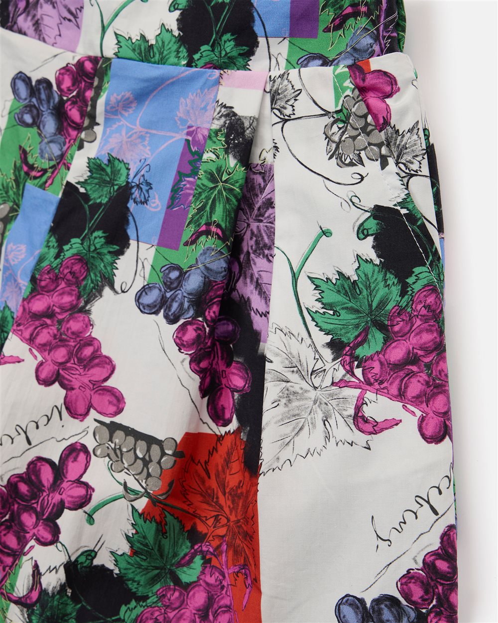 Bermuda corta multicolor con gamba larga ed elastico in vita - Iceberg - Official Website