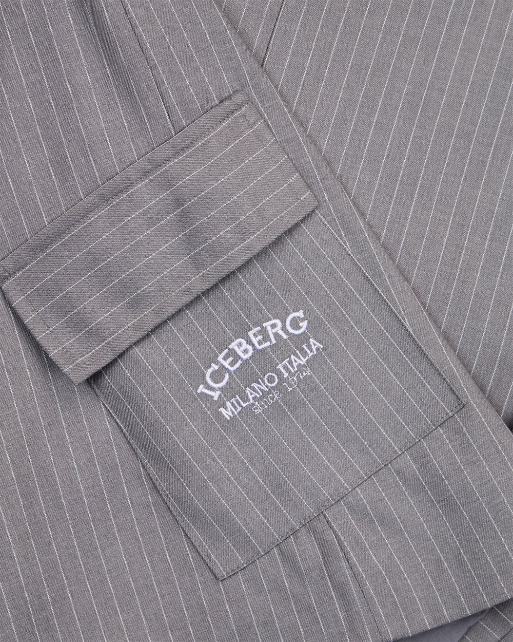 Light grey tank dress with side pockets - Iceberg - Official Website