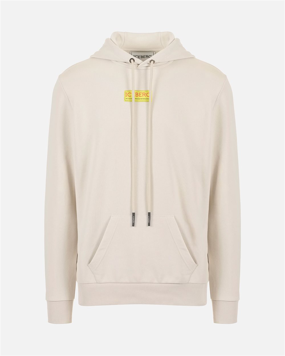 Dusty white hoodie with Looney Tunes print - Iceberg - Official Website