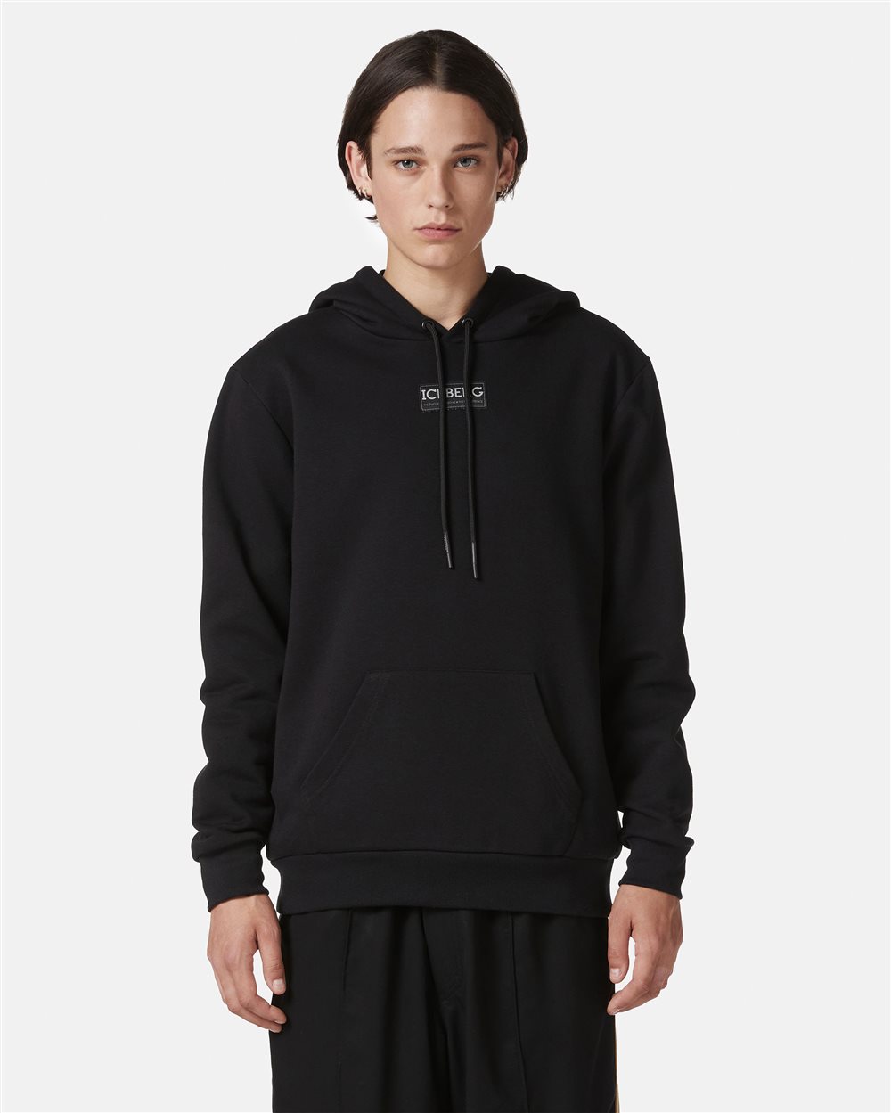 Black hoodie with Looney Tunes print - Iceberg - Official Website