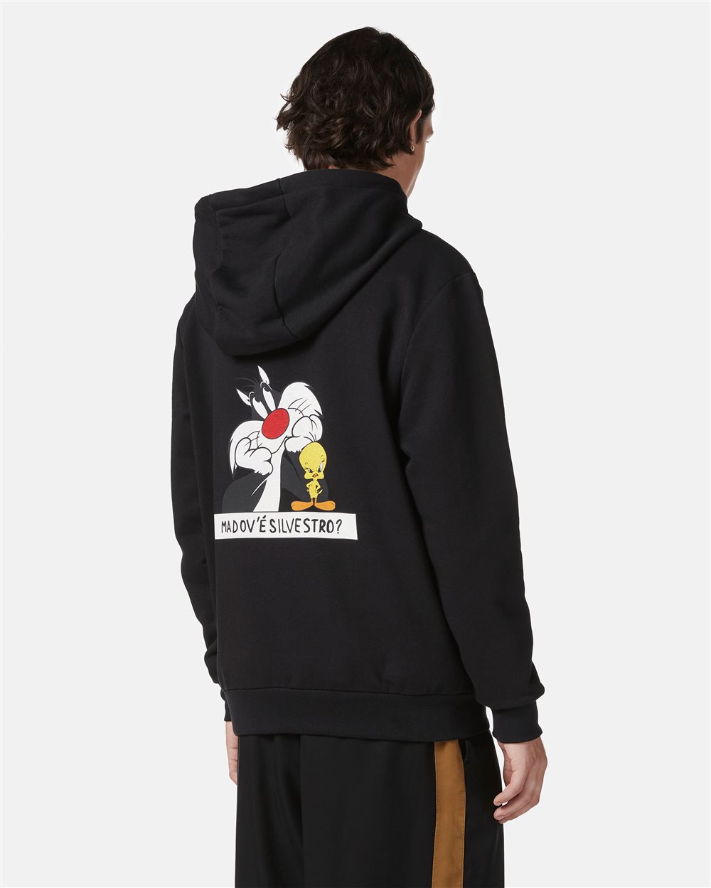 Black hoodie with Looney Tunes print - Iceberg - Official Website
