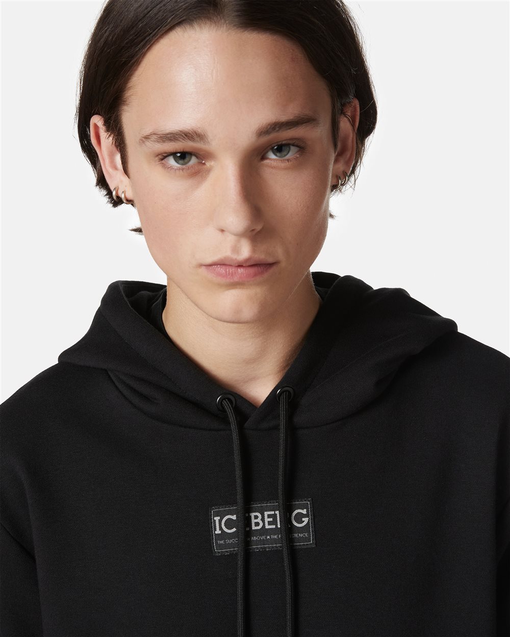 Black hoodie with Looney Tunes print - Iceberg - Official Website