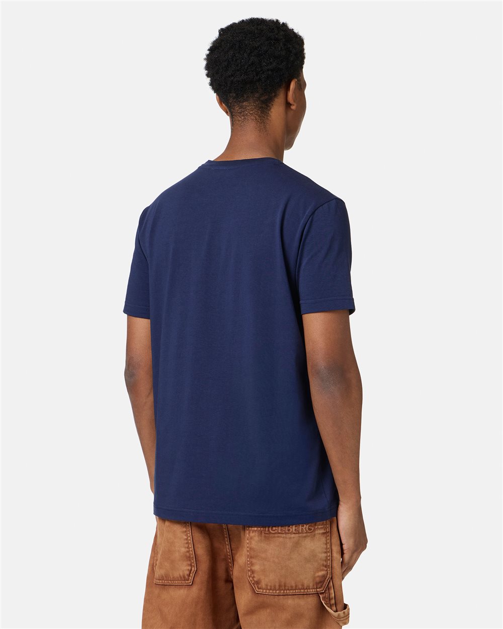 Sustainable cotton blue T-shirt with Looney Tunes print - Iceberg - Official Website