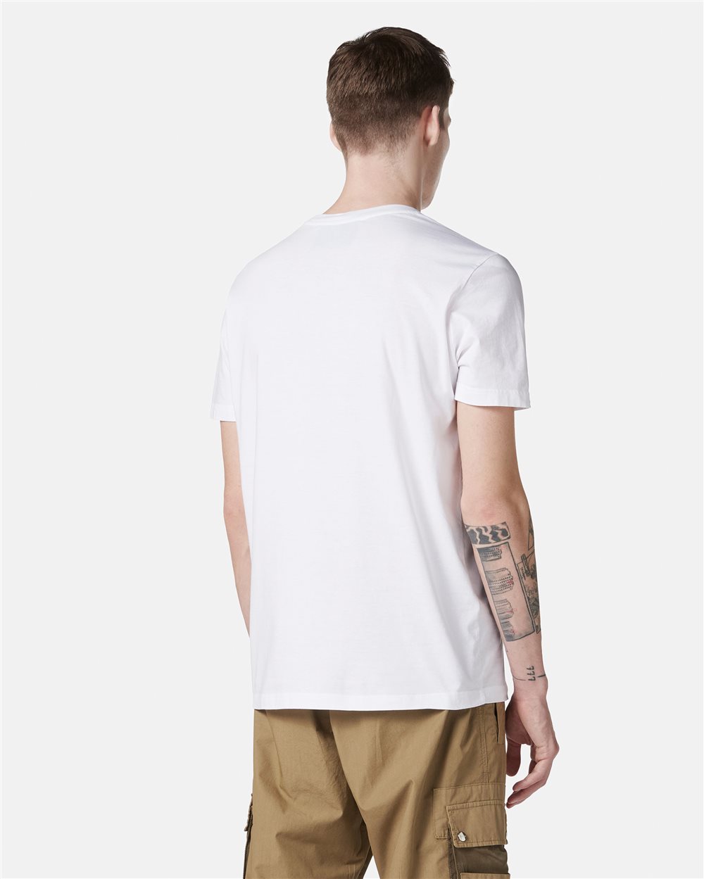 T-shirt bianca regular fit con stampa SpongeBob - Iceberg - Official Website