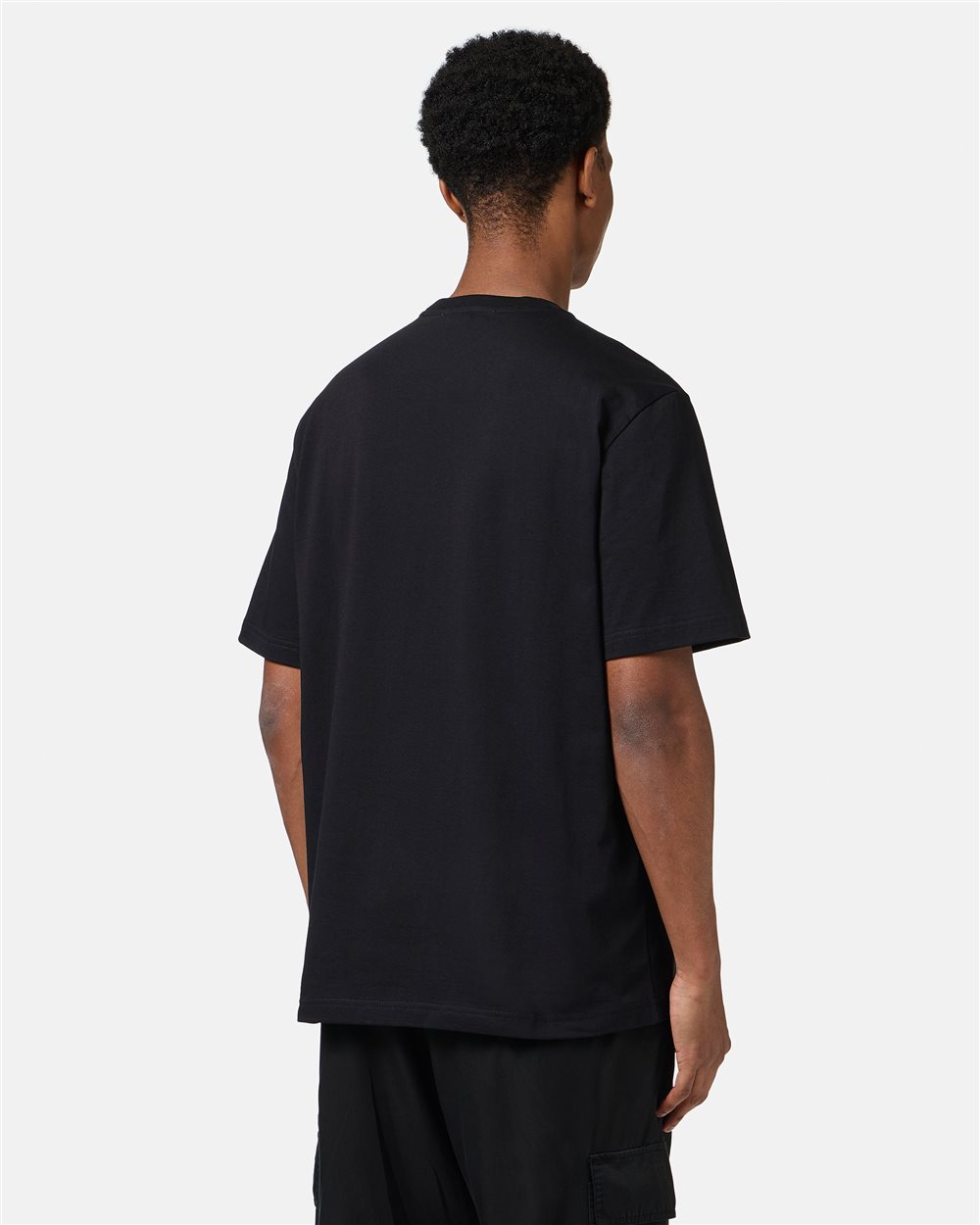 Schwarzes T-Shirt im Regular Fit mit Spongebob-Print - Iceberg - Official Website