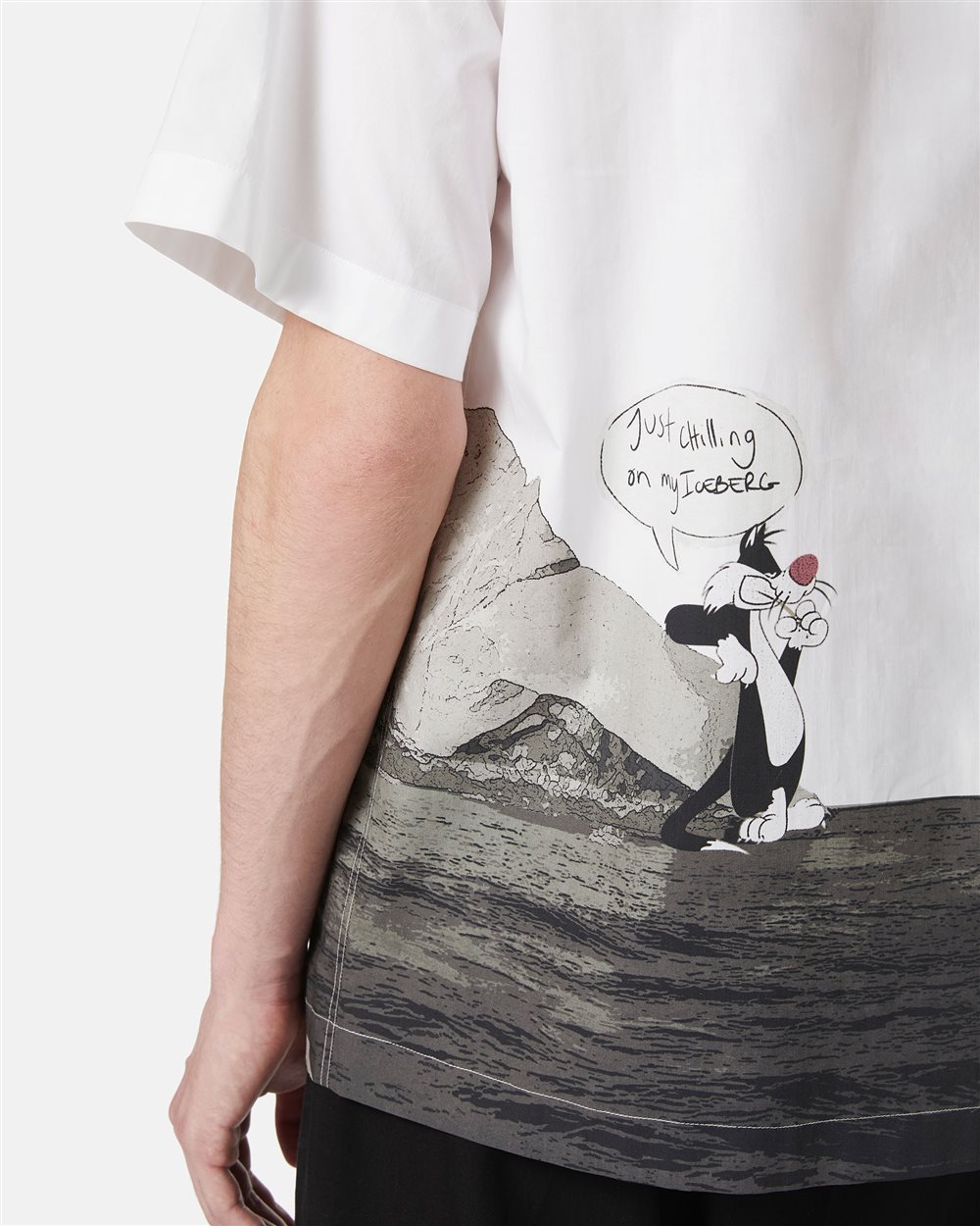 Regular fit short-sleeved bowling shirt - Iceberg - Official Website