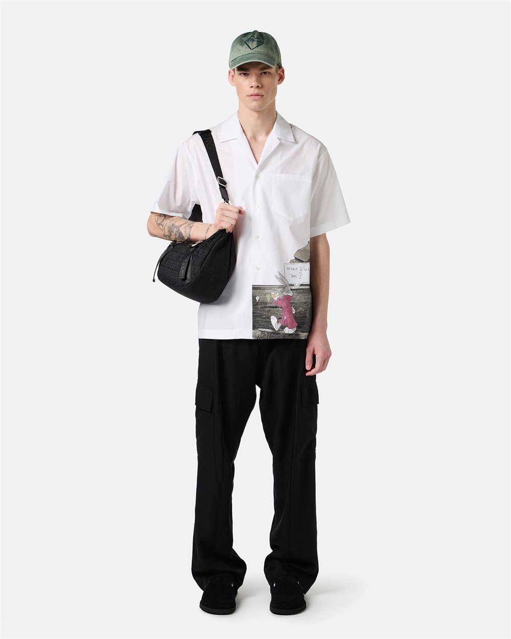Regular fit short-sleeved bowling shirt - Iceberg - Official Website