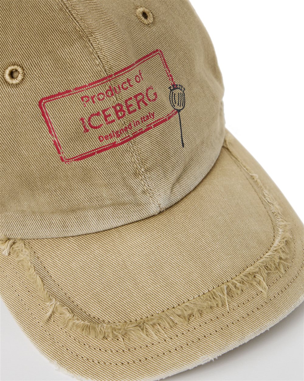 Cappellino da Baseball color fango - Iceberg - Official Website
