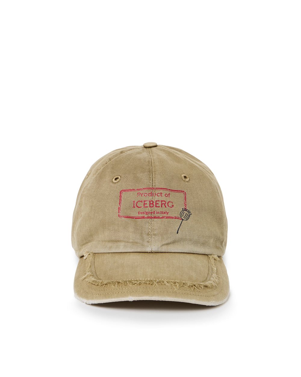 Cappellino da Baseball color fango - Iceberg - Official Website