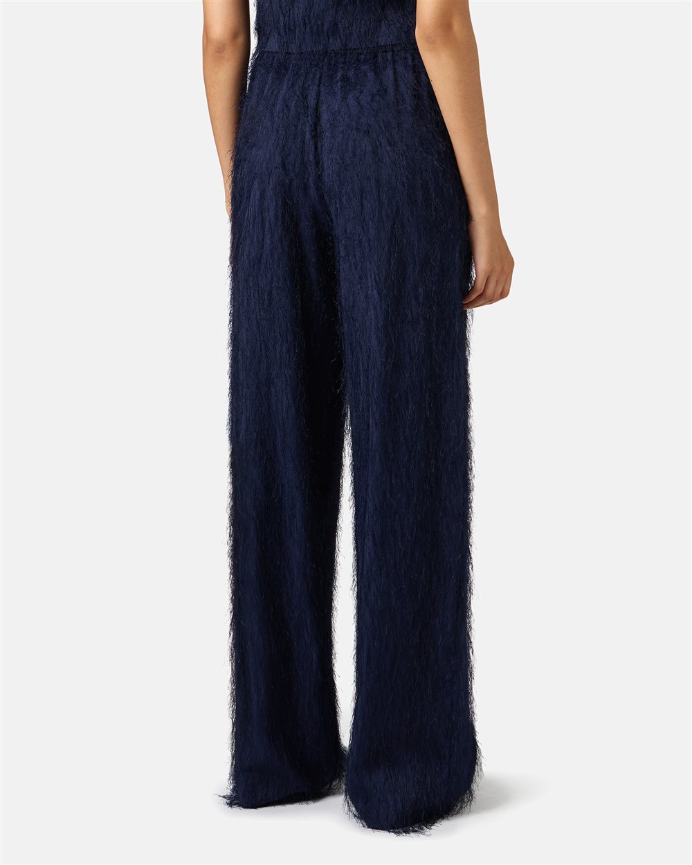 Blue jogging fit trousers with regular drawstring waist - Iceberg - Official Website