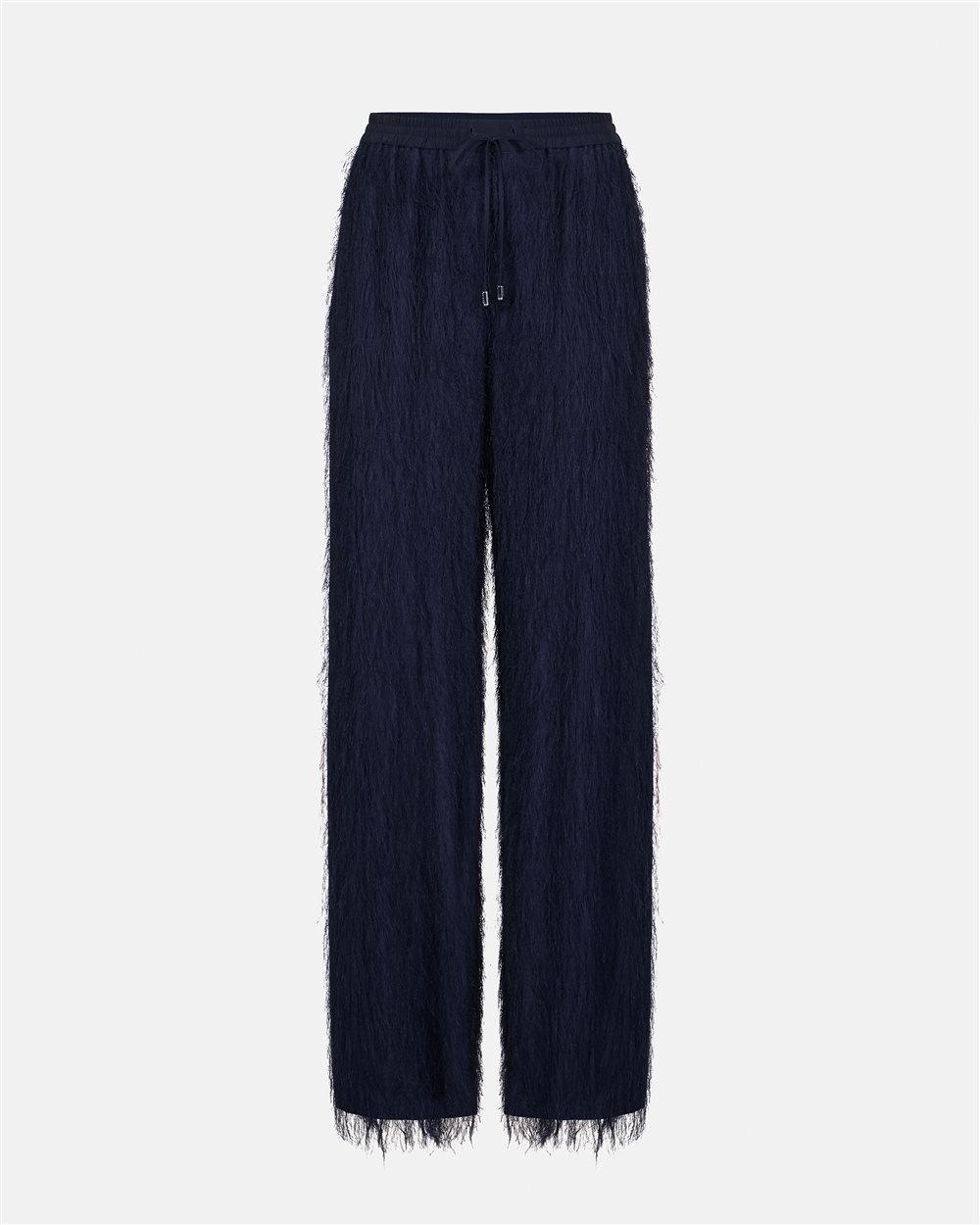 Blue jogging fit trousers with regular drawstring waist - Iceberg - Official Website