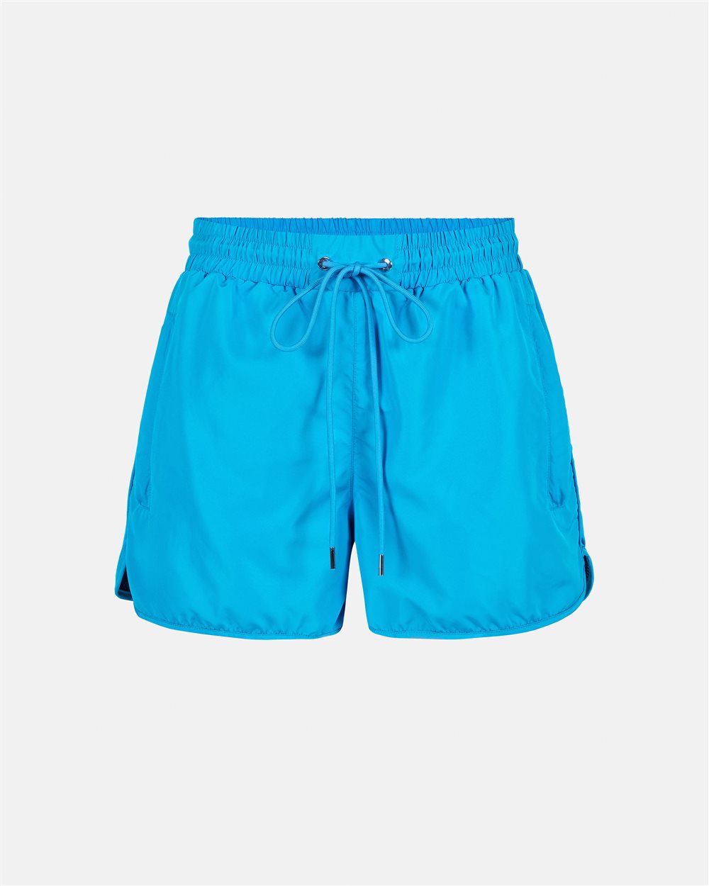 Active Shorts in technical nylon lined in cobalt-colored mesh - Iceberg - Official Website
