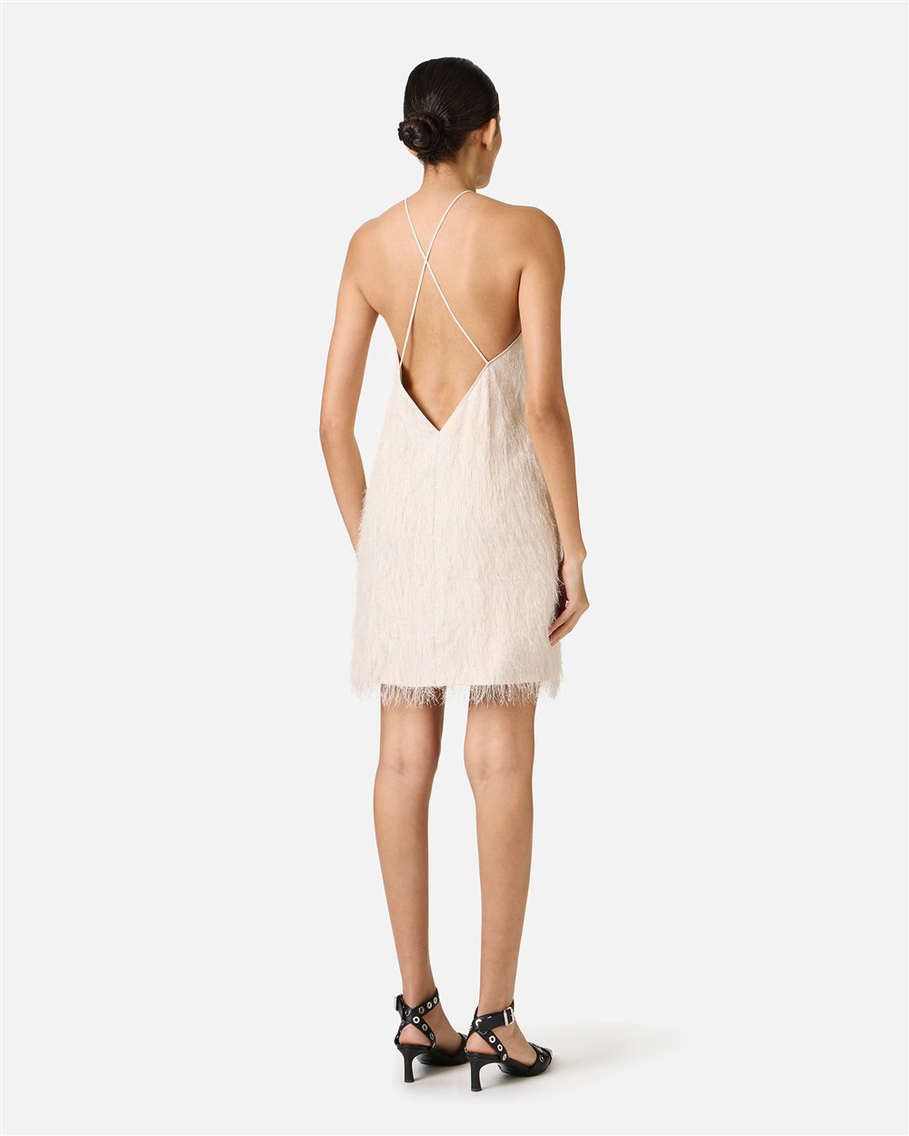 Powder-colored dress regular fit - Iceberg - Official Website