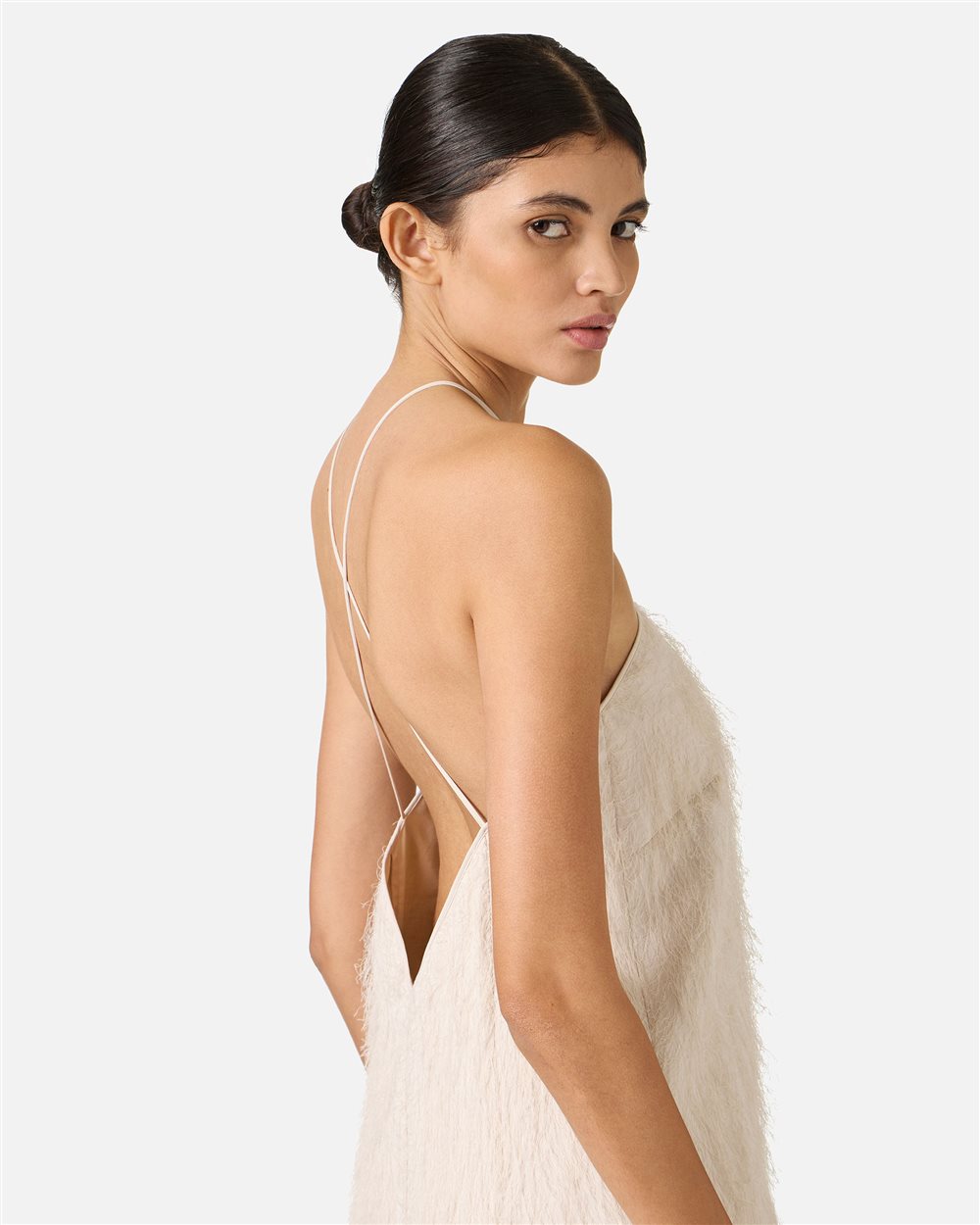 Powder-colored dress regular fit - Iceberg - Official Website