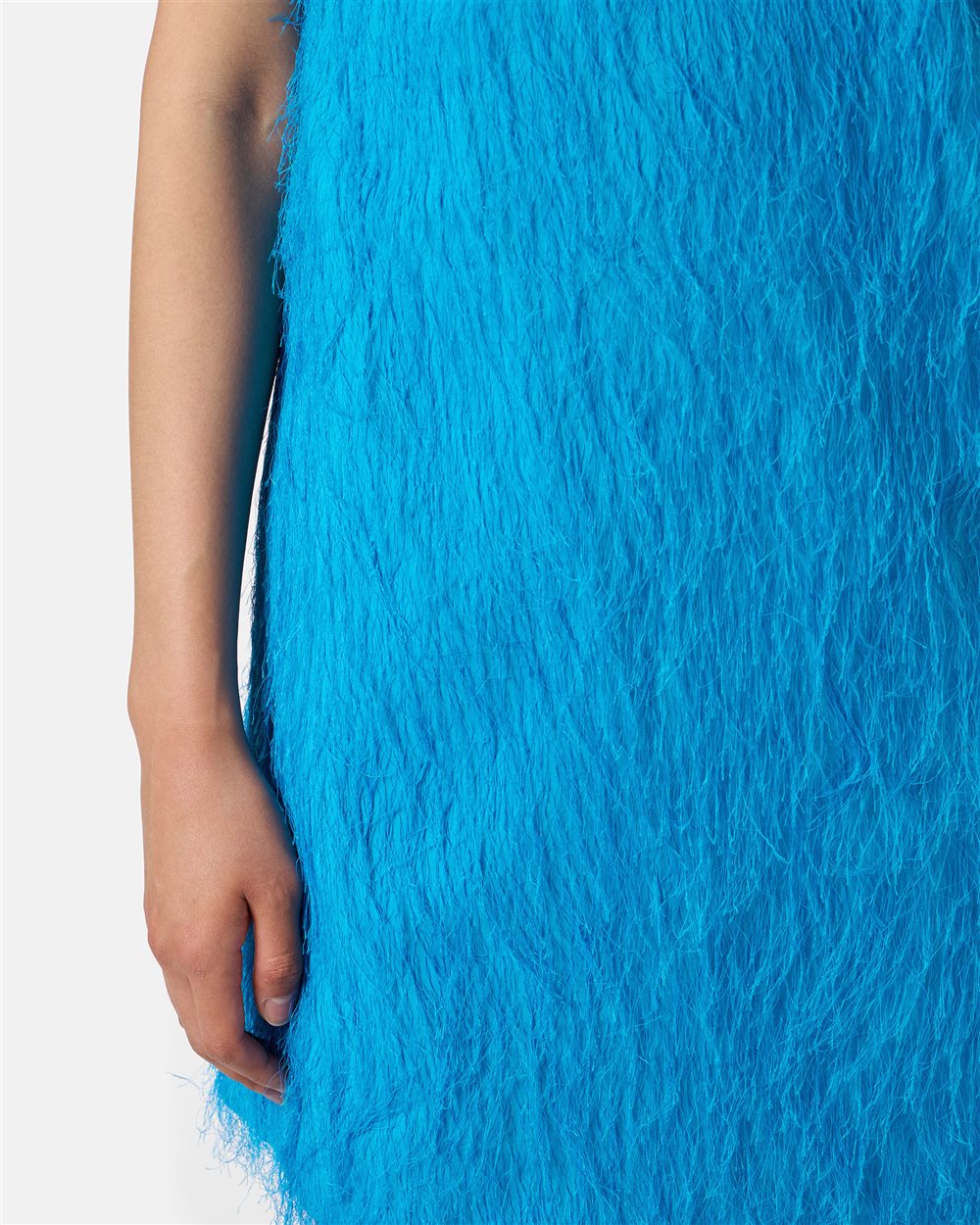 Cobalto-colored dress regular fit - Iceberg - Official Website