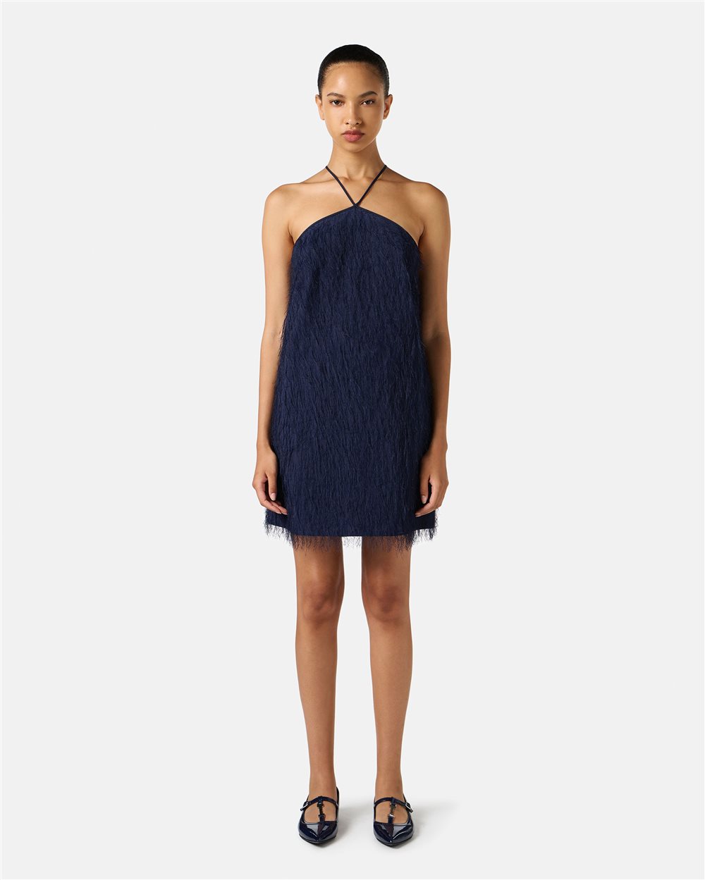 Blue dress regular fit - Iceberg - Official Website