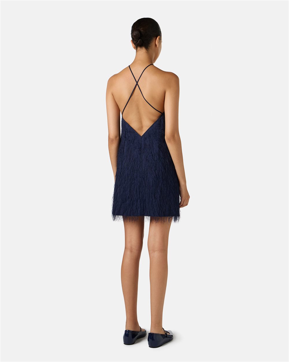 Blue dress regular fit - Iceberg - Official Website