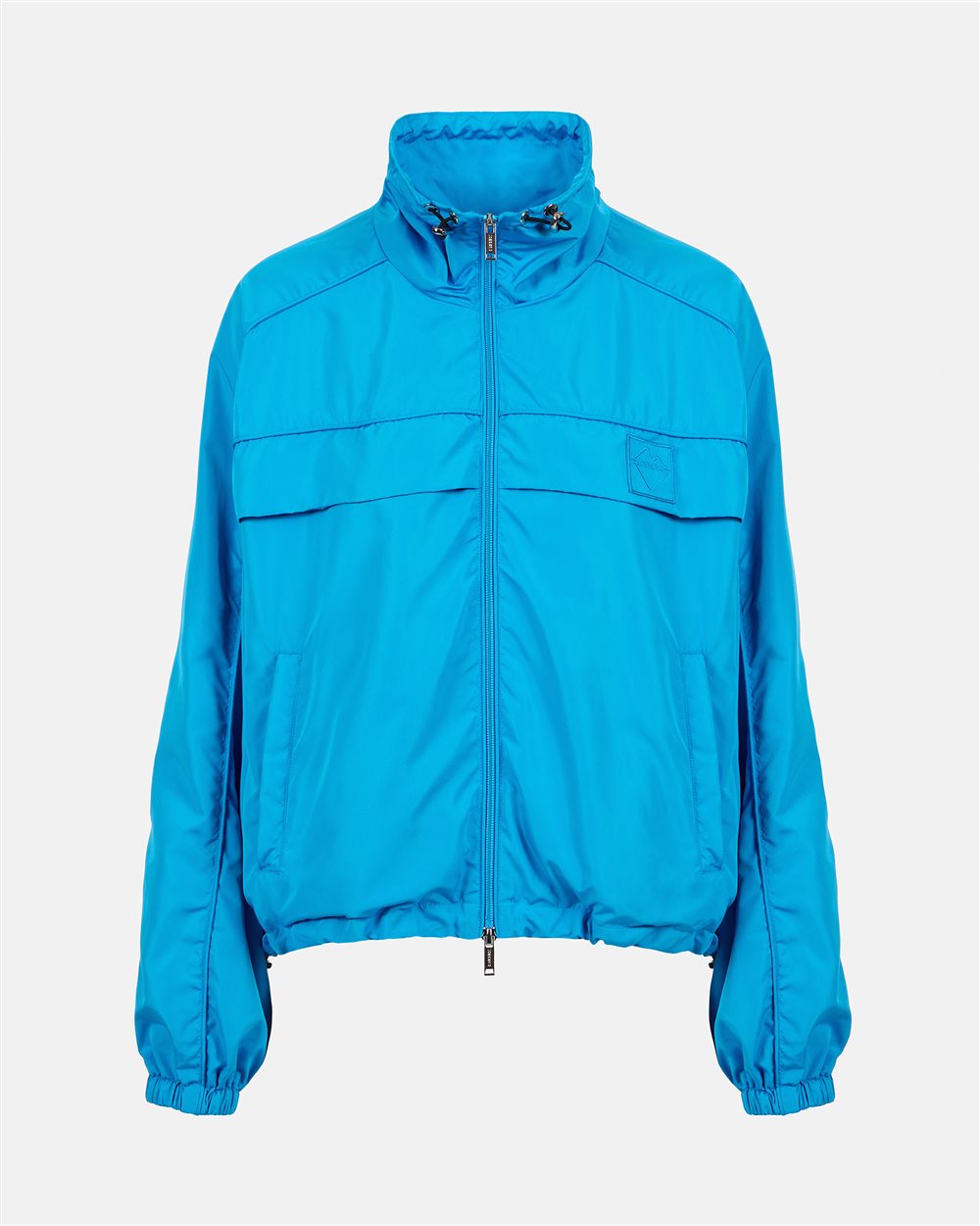 Giubbotto color cobalto in tessuto nylon active con rete interna - Iceberg - Official Website
