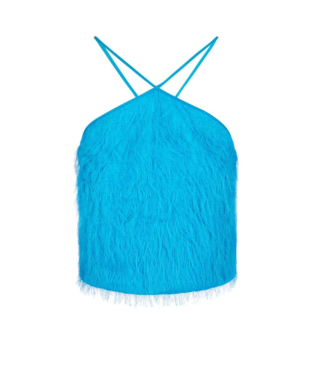 Top cobalto regular fit in viscosa fluff - Iceberg - Official Website