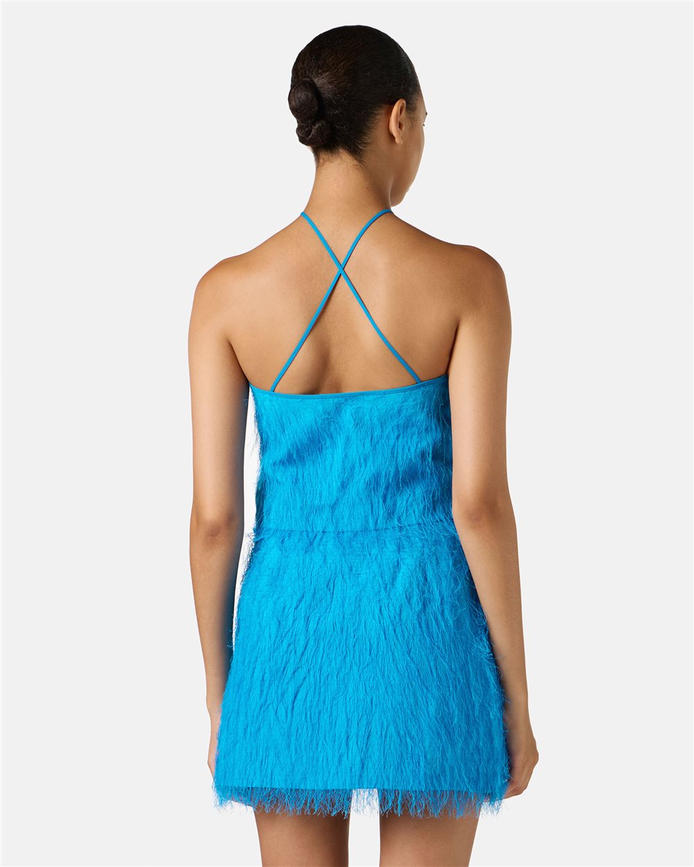 Top cobalto regular fit in viscosa fluff - Iceberg - Official Website