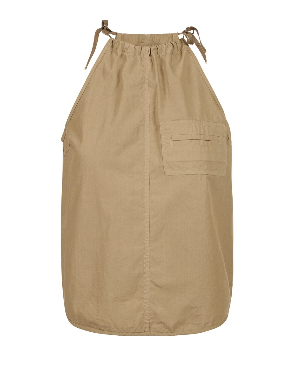 Top regular fit in tela paracadute di cotone color fango - Iceberg - Official Website
