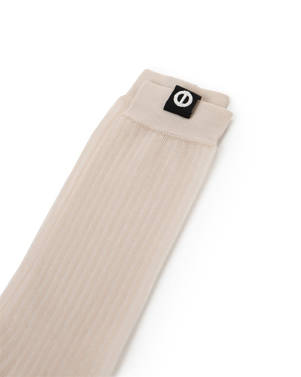 Dusty colored bow tie sock with embroidered Iceberg logo monogram - Iceberg - Official Website