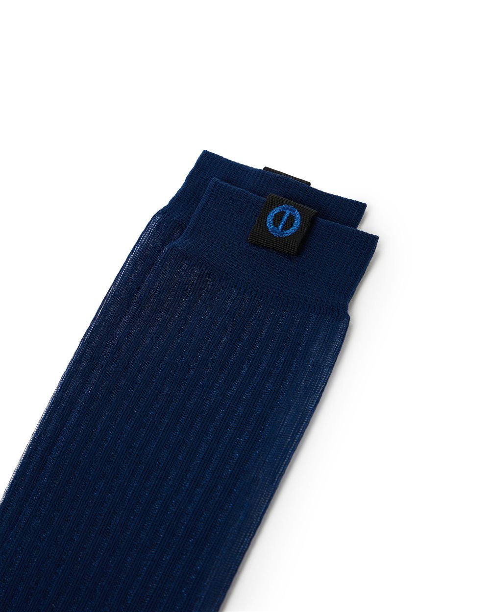 Blu bow tie sock with embroidered Iceberg logo monogram - Iceberg - Official Website