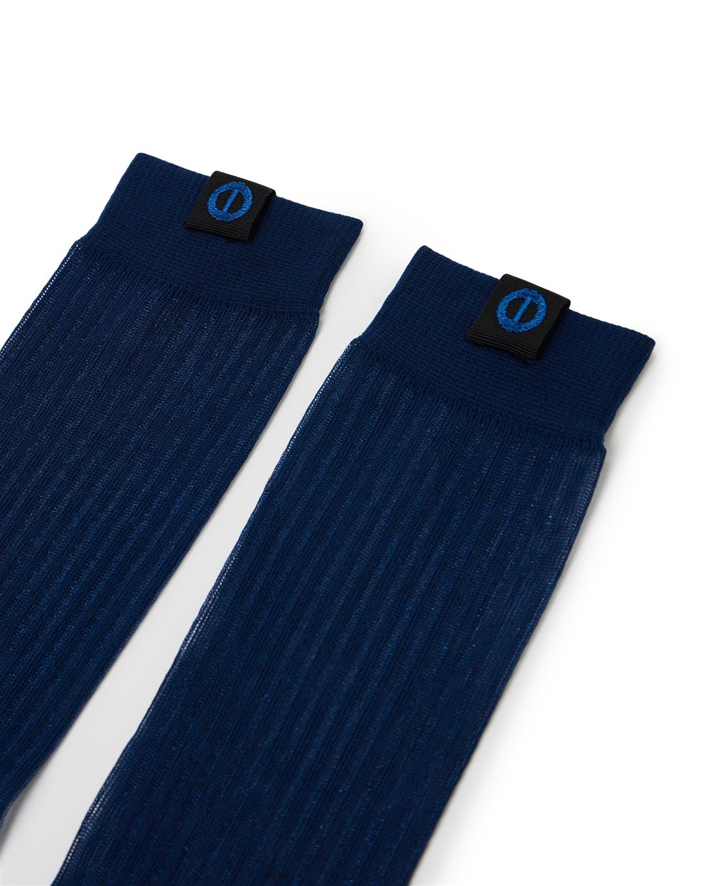 Blu bow tie sock with embroidered Iceberg logo monogram - Iceberg - Official Website