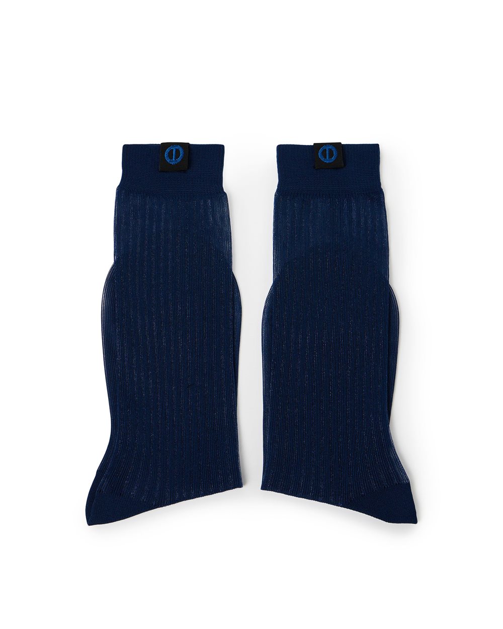 Blu bow tie sock with embroidered Iceberg logo monogram - Iceberg - Official Website