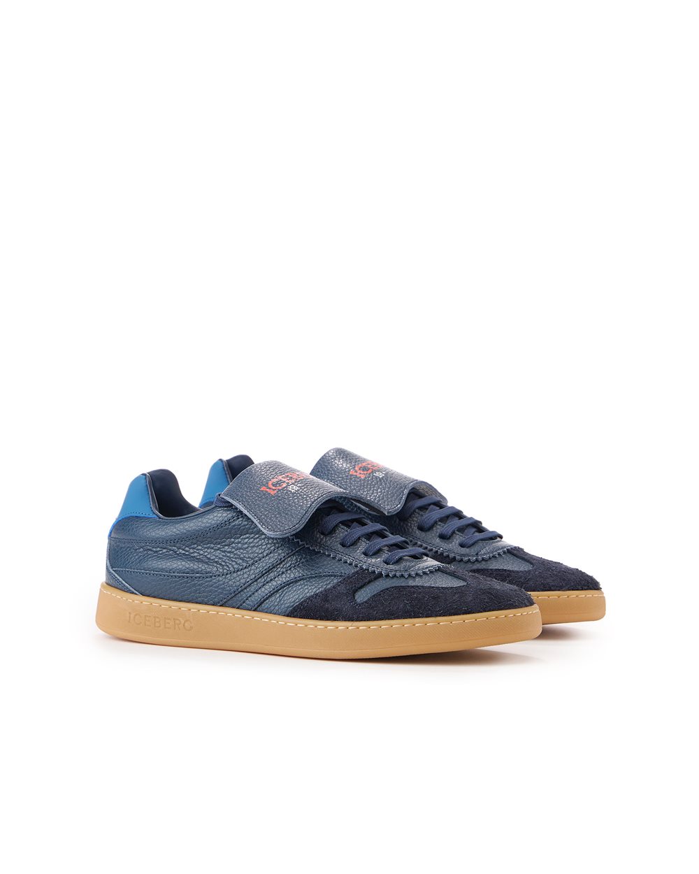Retro-style multicolor sneakers with a "California" construction - Iceberg - Official Website