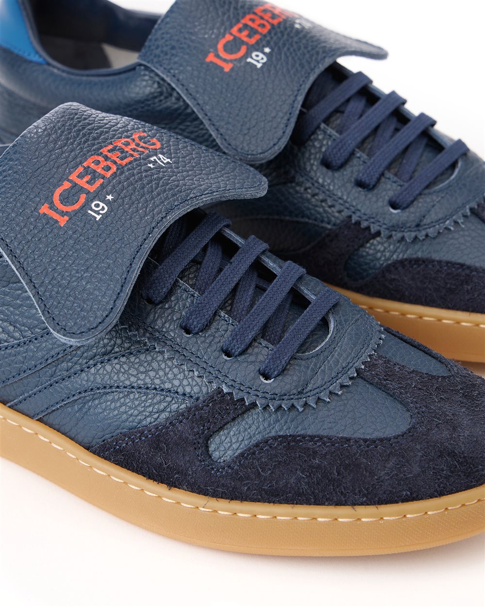 Retro-style multicolor sneakers with a "California" construction - Iceberg - Official Website