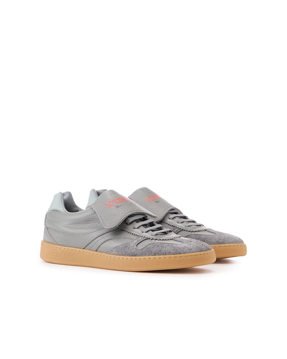Retro-style patterned sneakers with a "California" construction - Iceberg - Official Website