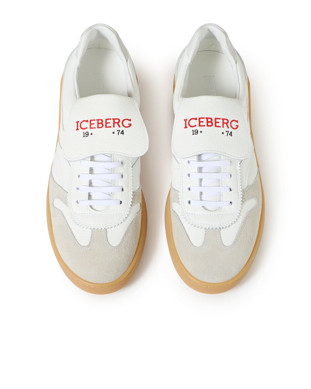 Retro-style patterned sneakers with a "California" construction - Iceberg - Official Website