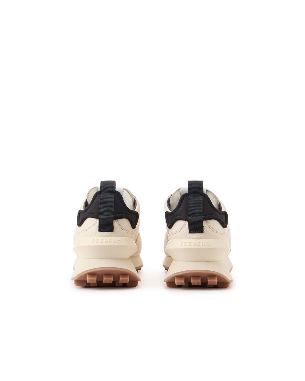 Runner-inspired ivory sneakers - Iceberg - Official Website