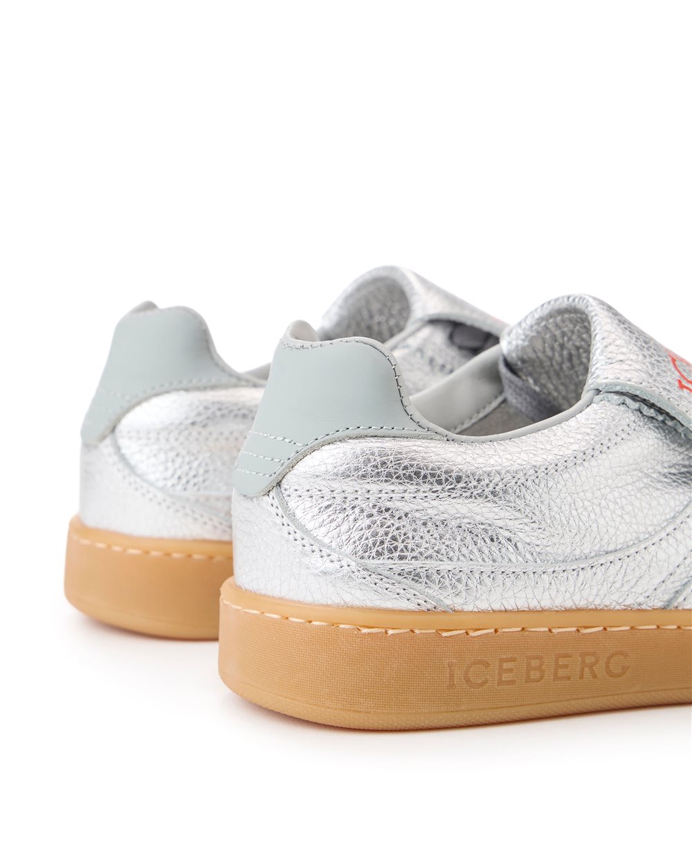 Black sneakers with retro honey sole - Iceberg - Official Website