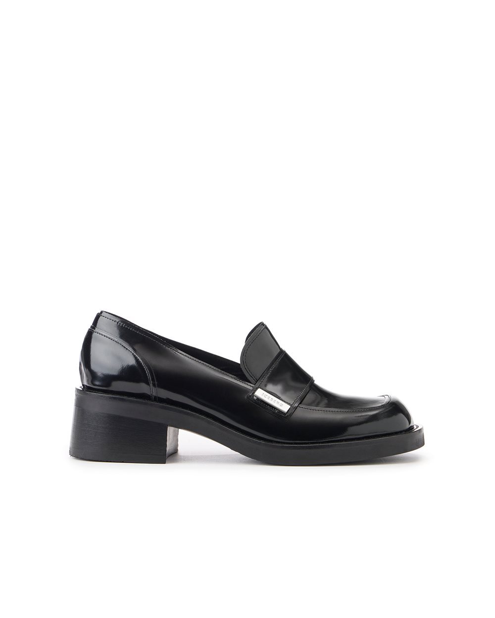 Elegant and versatile black Ruby loafers - Iceberg - Official Website
