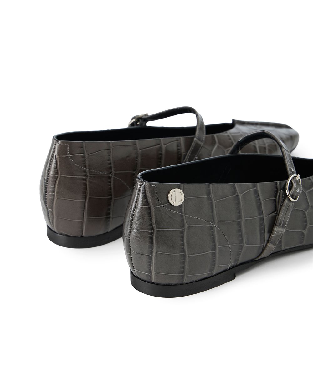 Black Iceberg Ballet Flat with Instep Strap - Iceberg - Official Website