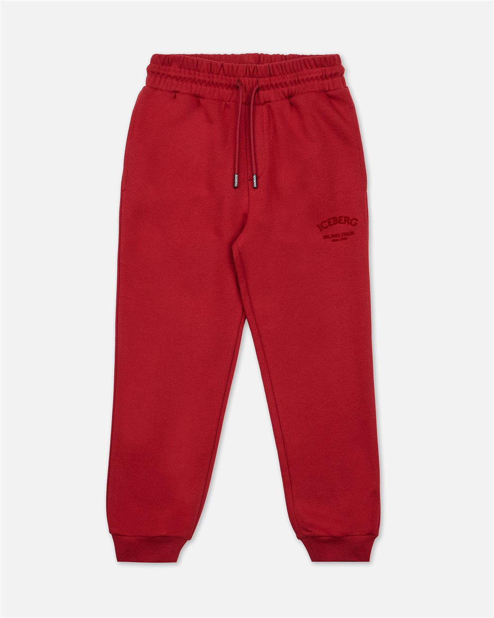 Purple jersey joggers with a bold personality - Iceberg - Official Website