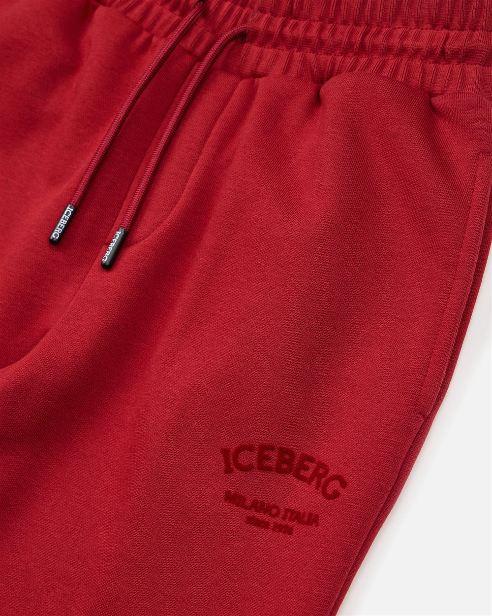 Purple jersey joggers with a bold personality - Iceberg - Official Website