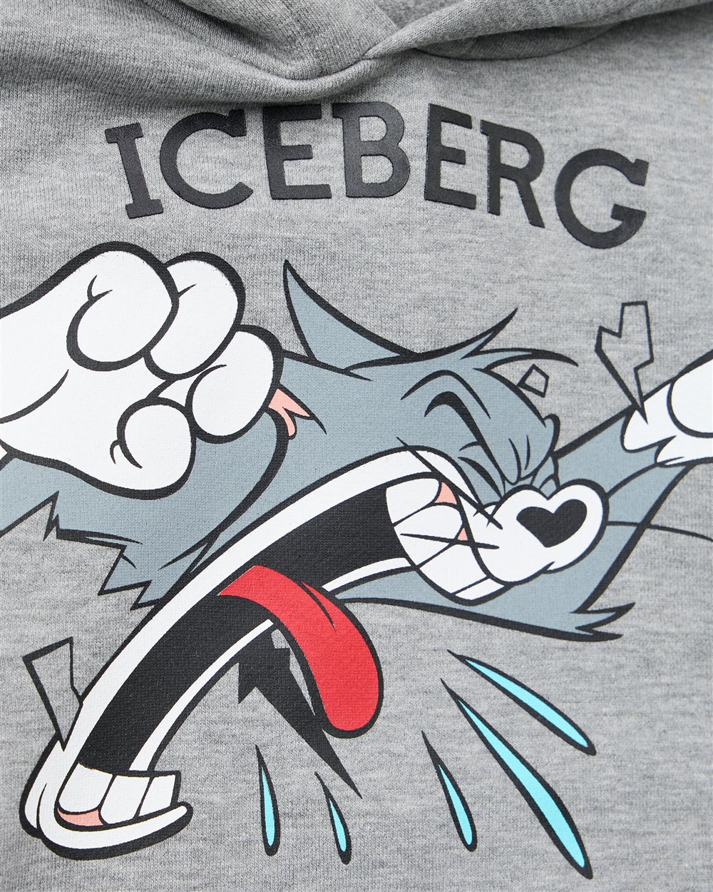 Junior Heather Gray Hoodie with Looney Tunes Tom - Iceberg - Official Website