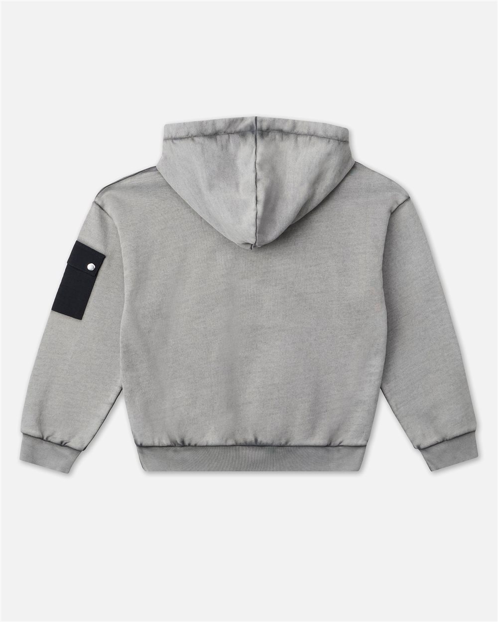 Charcoal gray sweatshirt with tone-on-tone logo - Iceberg - Official Website