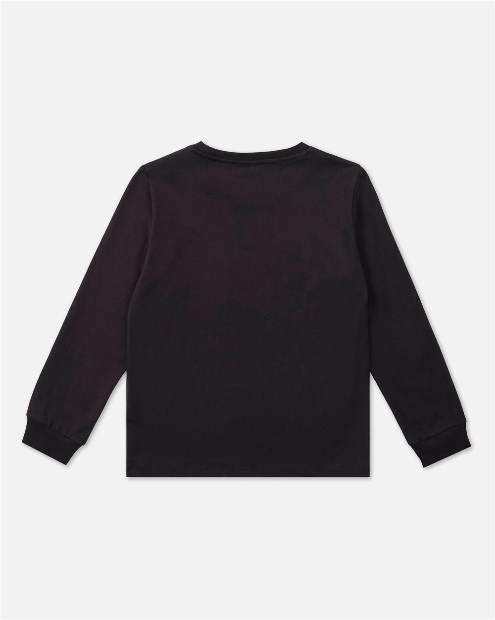 Black long-sleeved T-shirt with Iceberg logo and cartoon designs - Iceberg - Official Website
