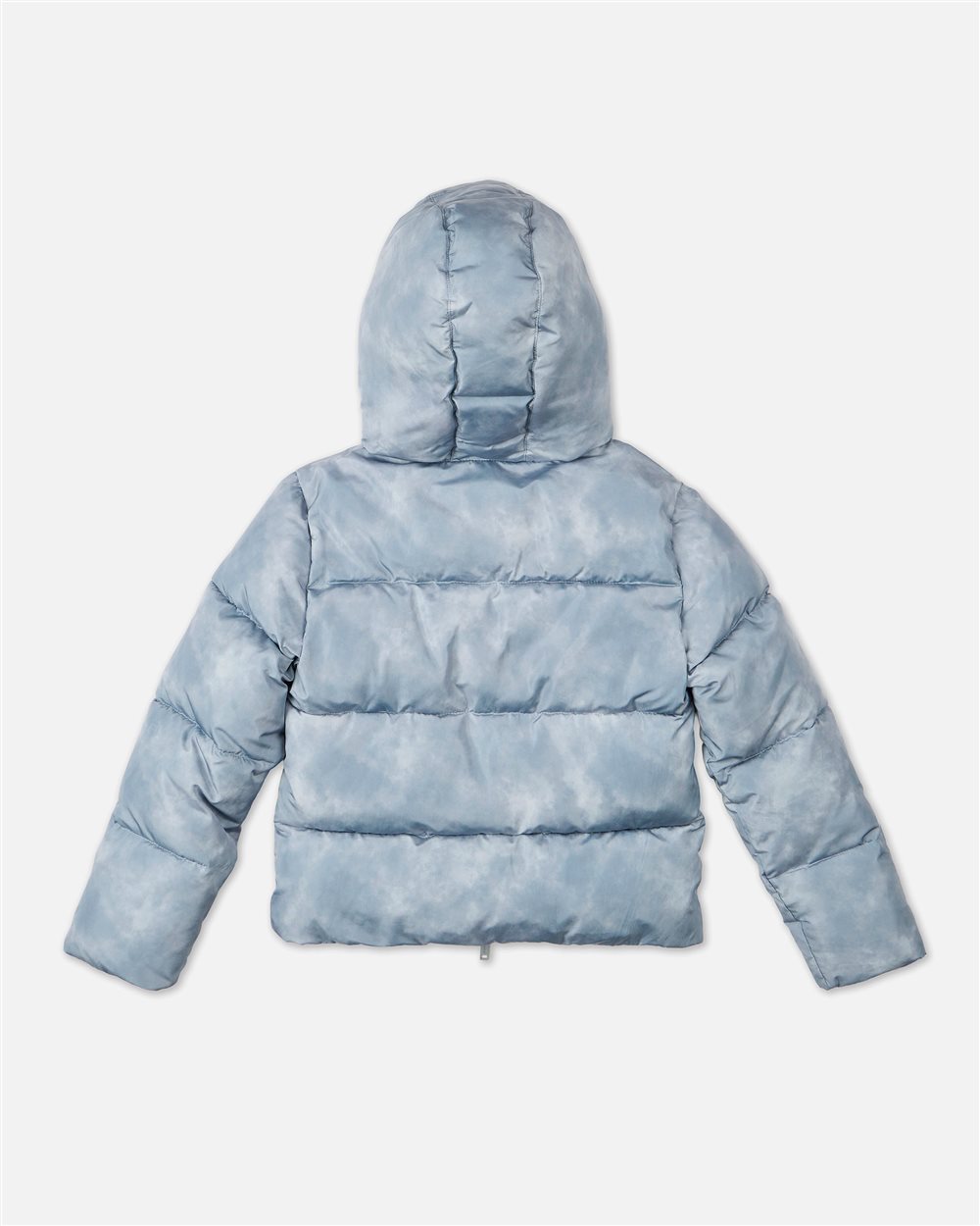 Charcoal Gray Horizontally Quilted Jacket with Hood - Iceberg - Official Website