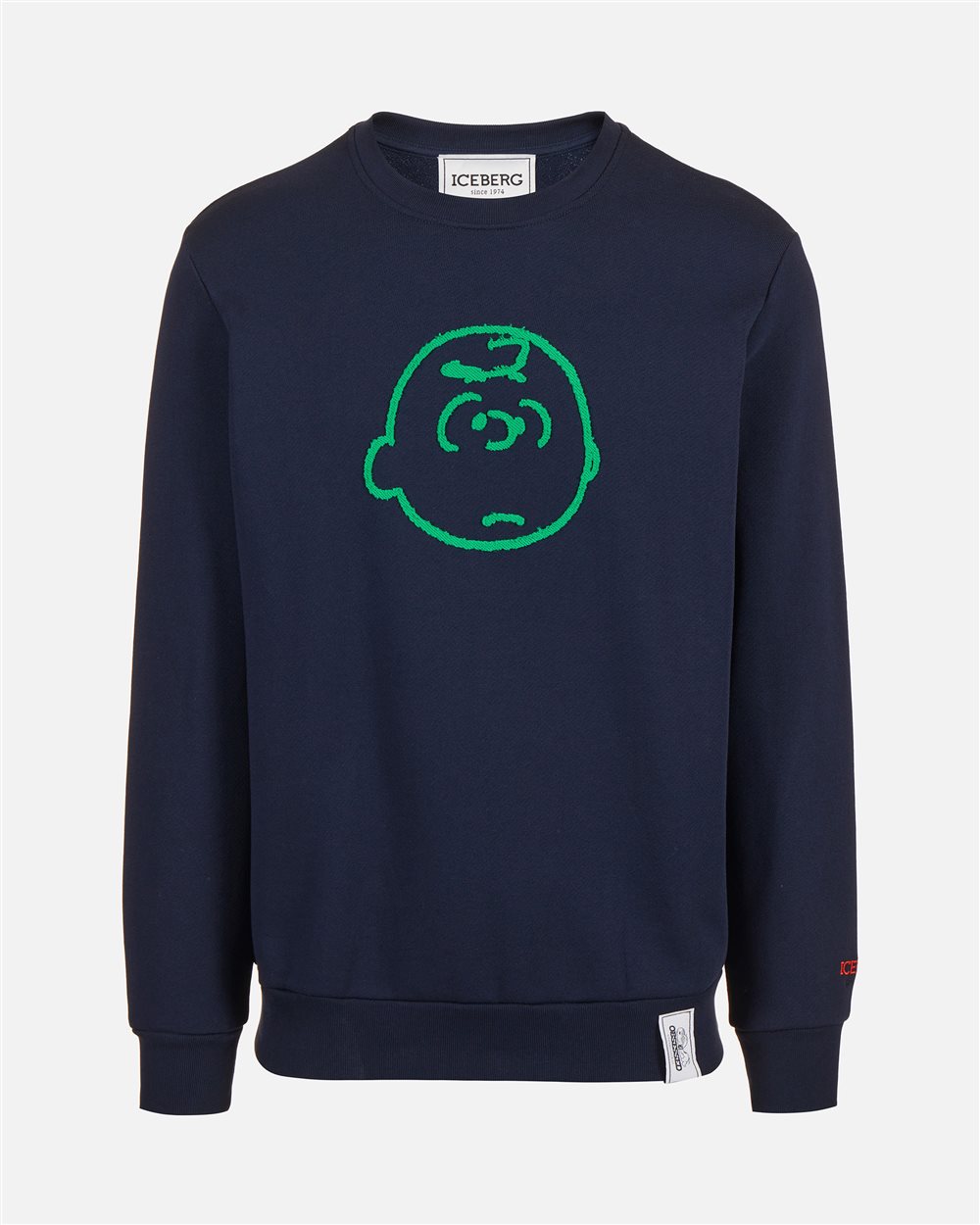 Pop-Ikone im Essential-Stil: schmales Sweatshirt mit Snoopy - Iceberg - Official Website