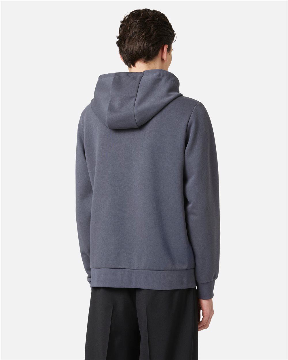 Dark grey hoodie with SpongeBob patch and embroidered Iceberg logo - Iceberg - Official Website