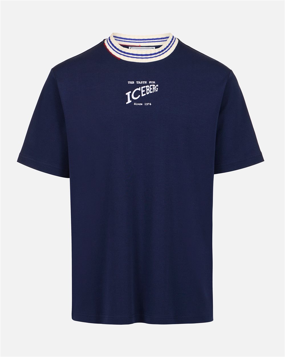 Iconic and conscious: the blue T-shirt that makes the difference - Iceberg - Official Website