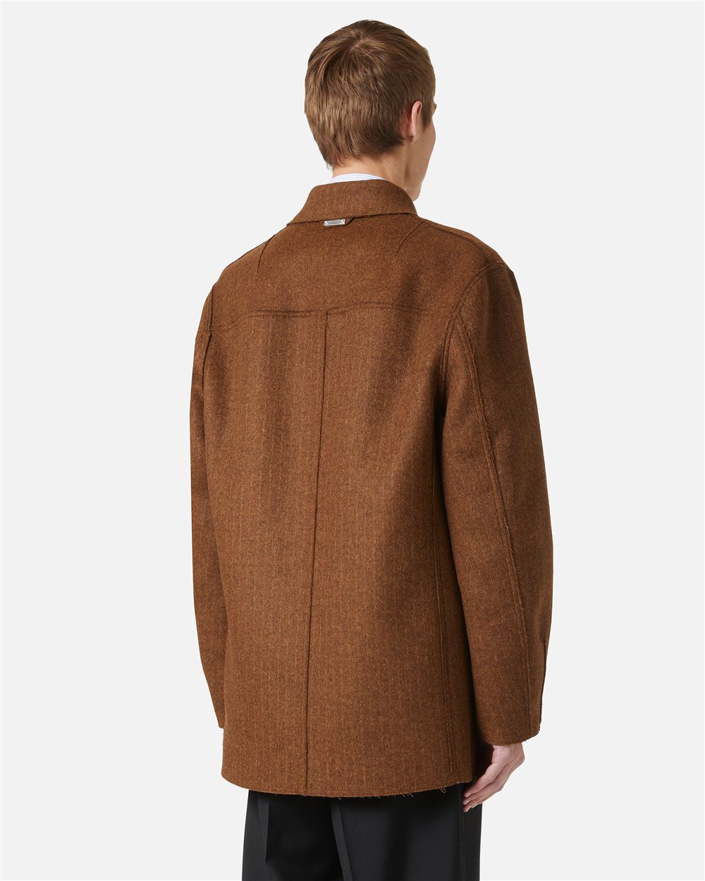 Wendejacke im Regular Fit aus Doppelgewebe: doppelter Stil, maximale Vielseitigkeit - Iceberg - Official Website